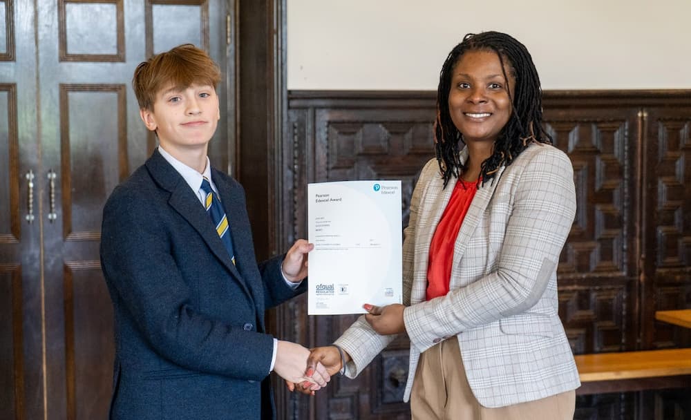 Bede's Prep Year 8 Pupils Celebrate Success in Advanced GCSE Algebra Results